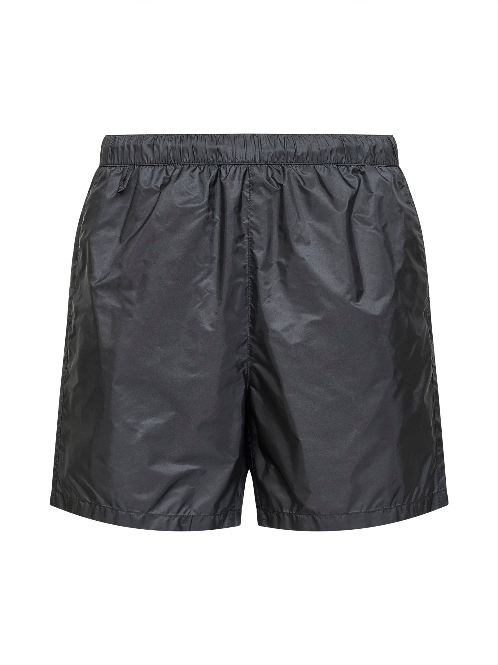 Recycled Polyamide Swim Shorts — Gray