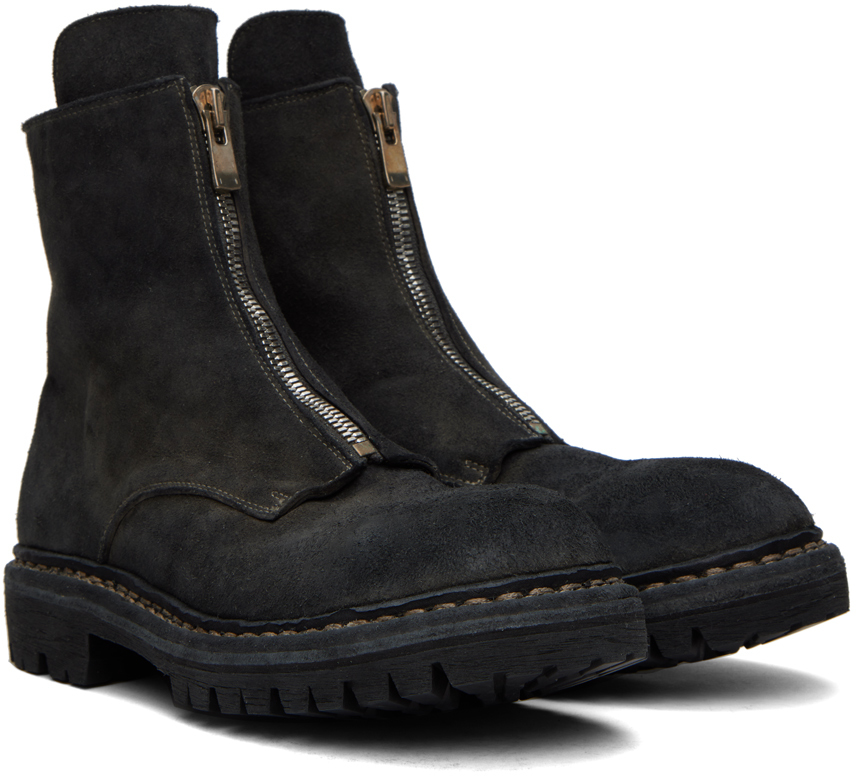 UNDERCOVER Black nonnative & Guidi Edition Big Daddy Boots