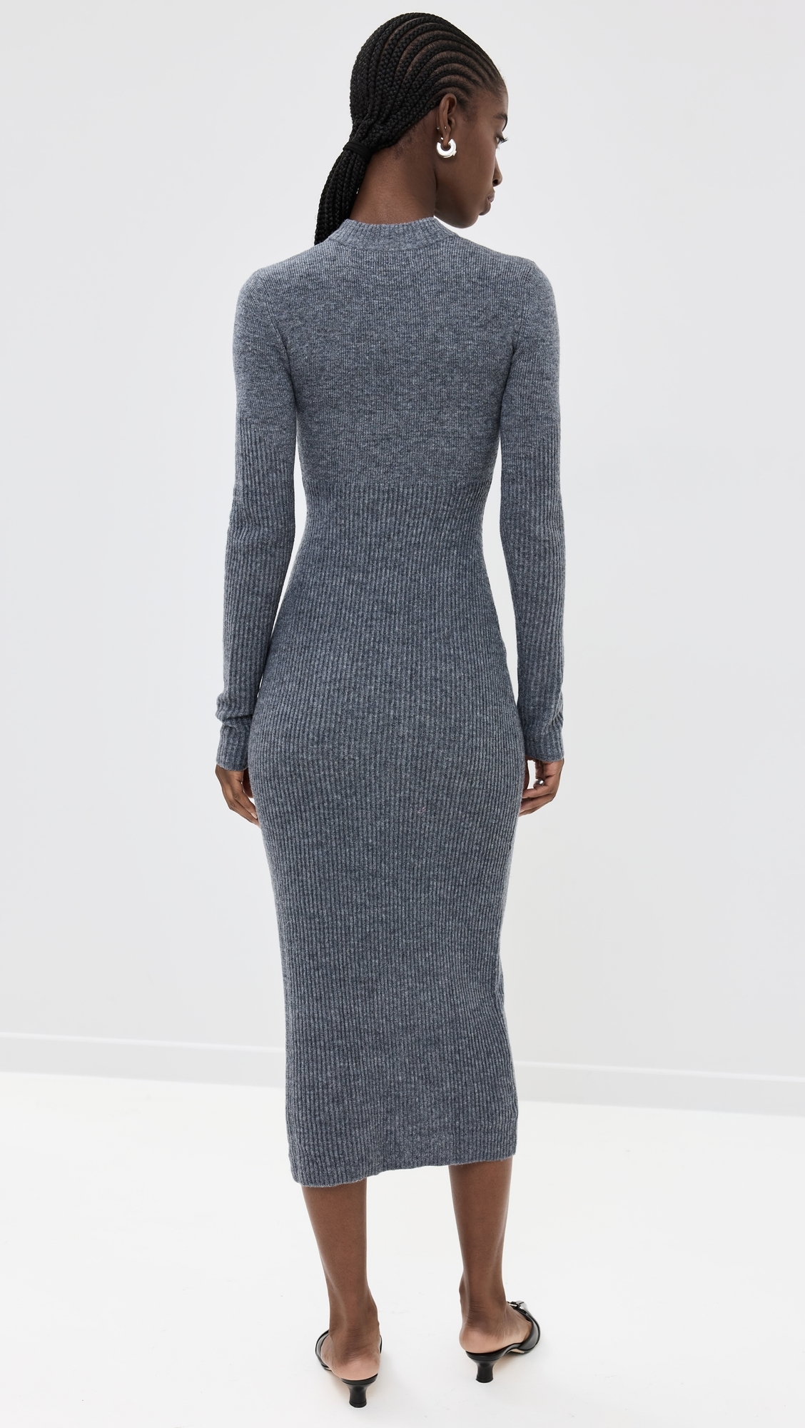 Ramona Dress Charcoal Grey