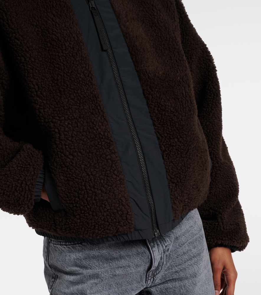 Alberni reversible teddy jacket