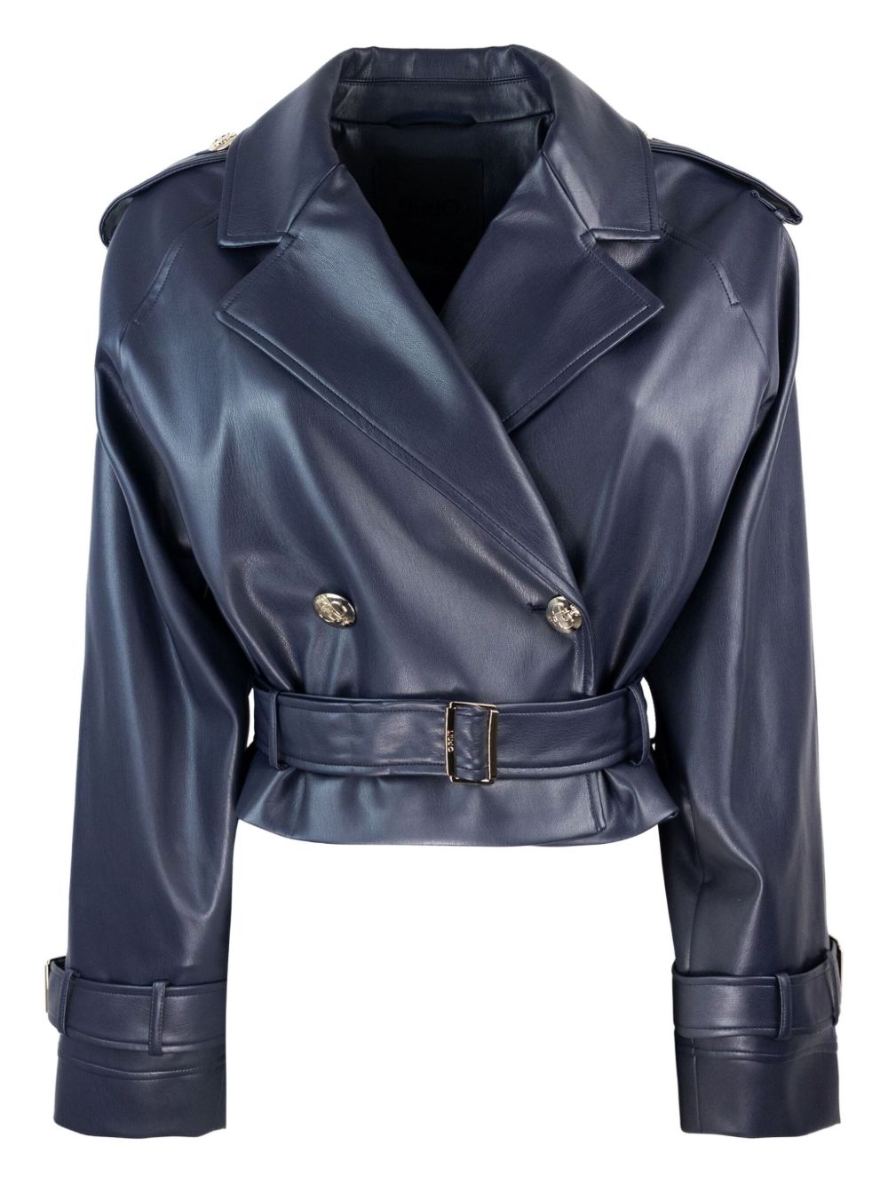 LIU JO double-breasted jacket - Blue