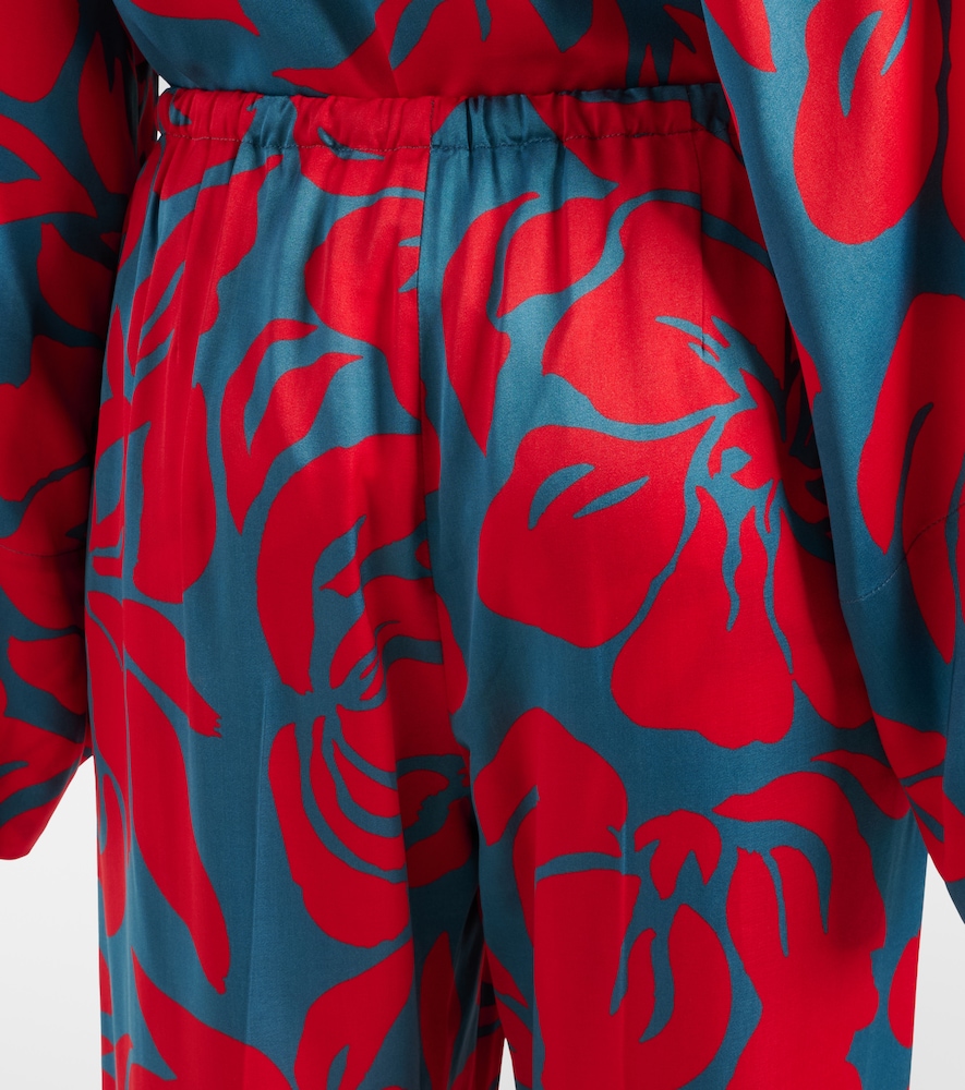 Floral palazzo pants