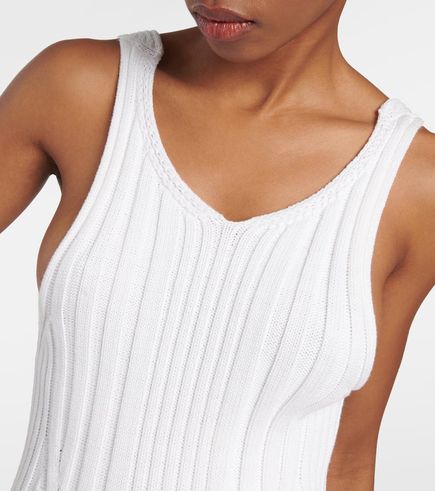 Ottilie cotton-blend midi dress