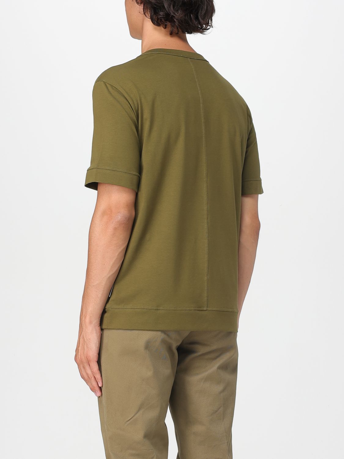 T-Shirt Men color Green