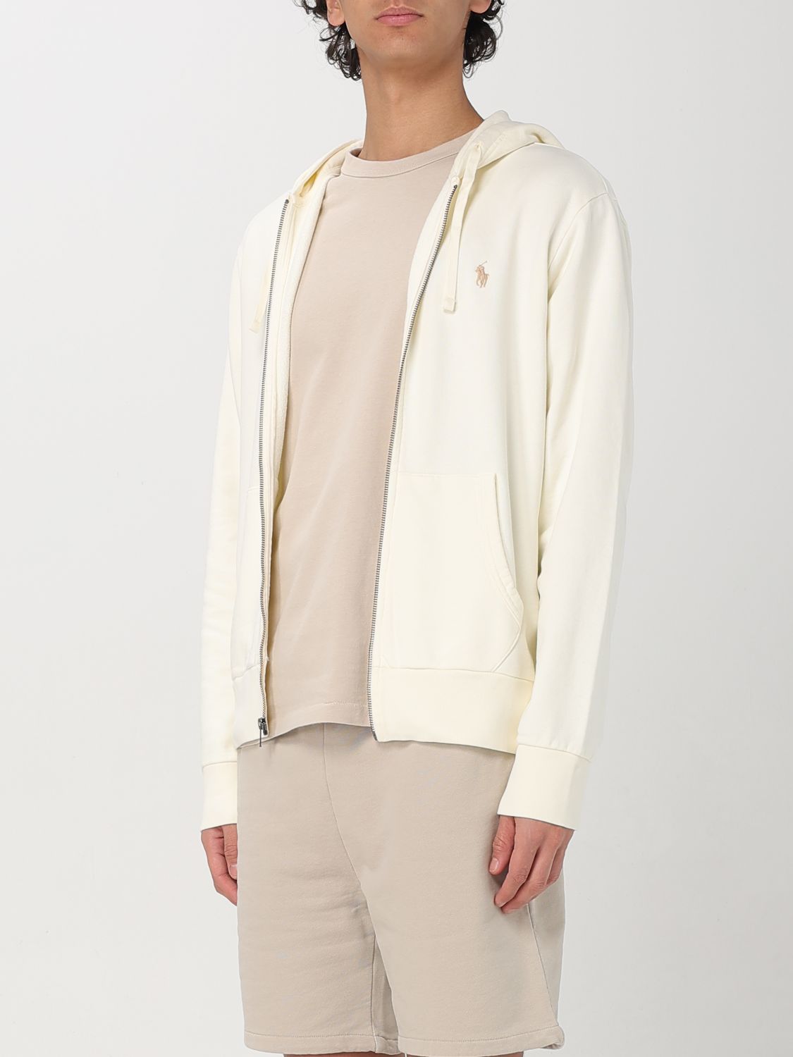 Sweatshirt Men color Cream