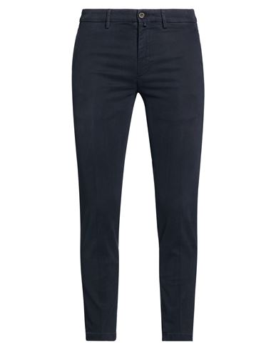 Man Pants Midnight blue Size 30 Cotton, Lyocell, Elastane
