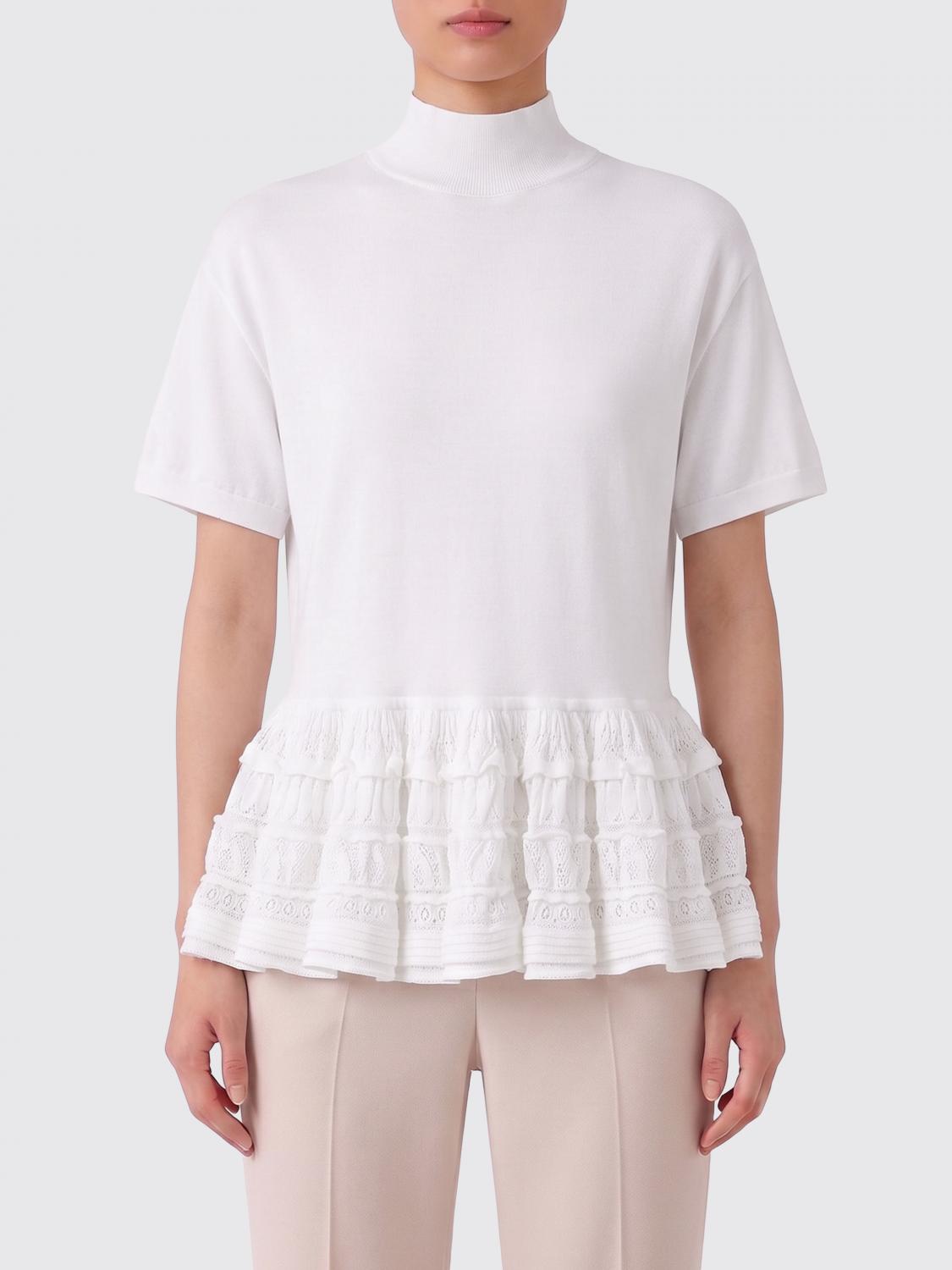 Top ALAÏA Woman color White