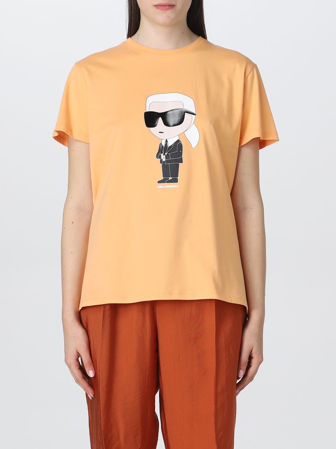 T-Shirt Woman color Orange