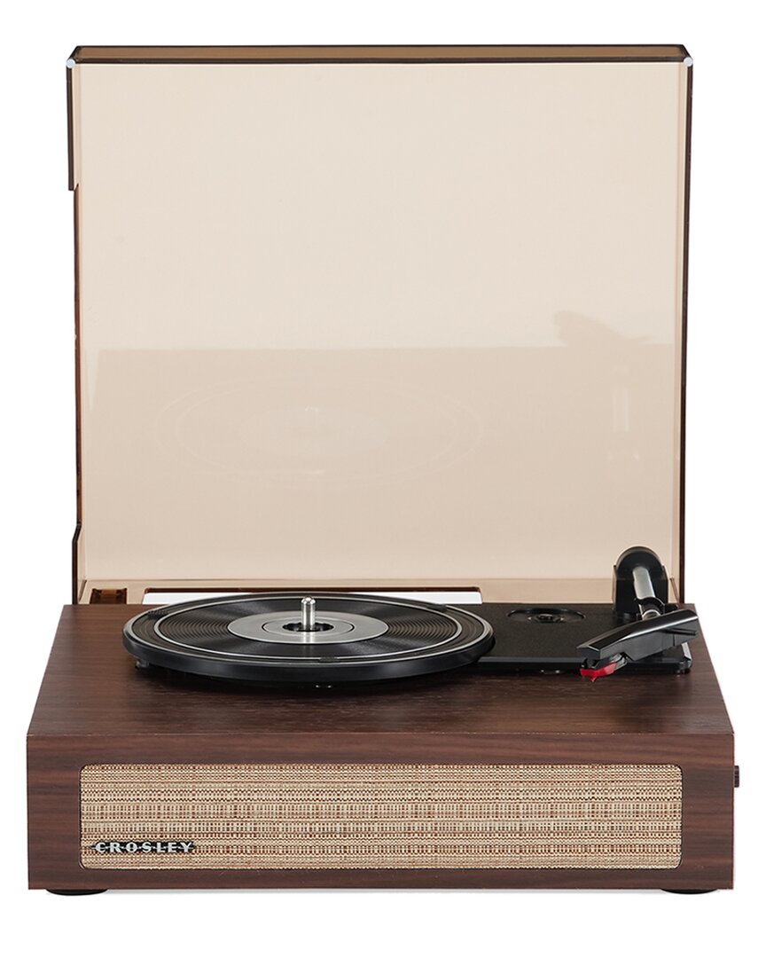 Radio Walnut Scout Turntable