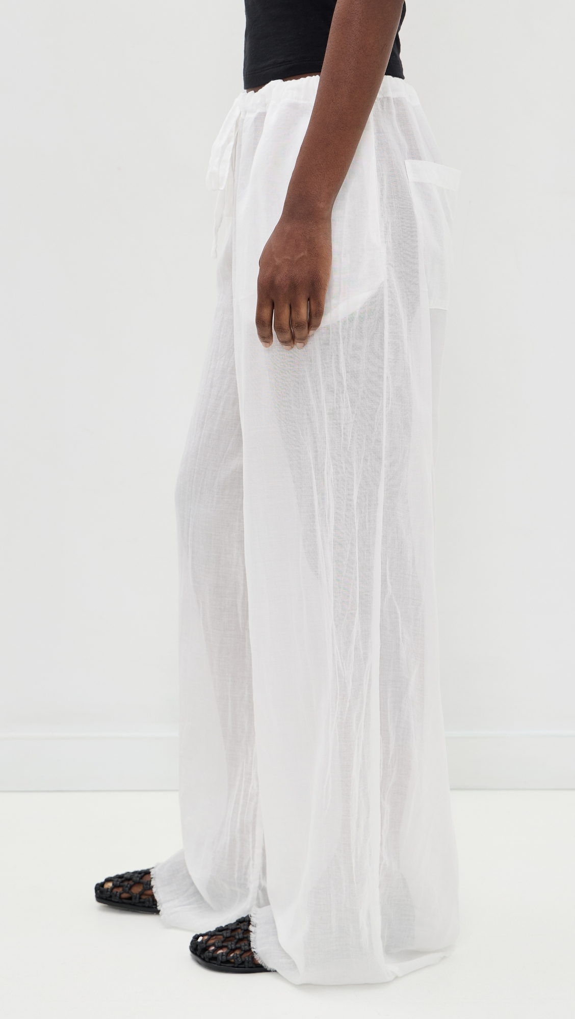 Demi Pants White