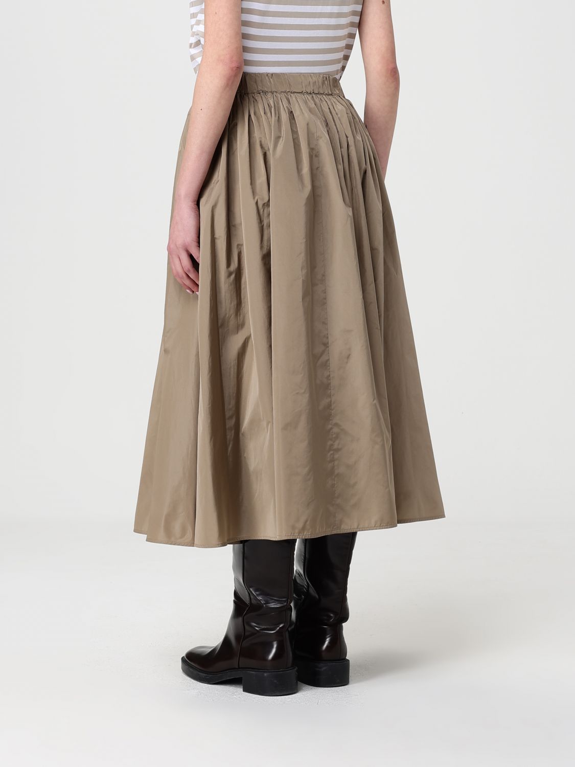 Skirt Woman color Kaki