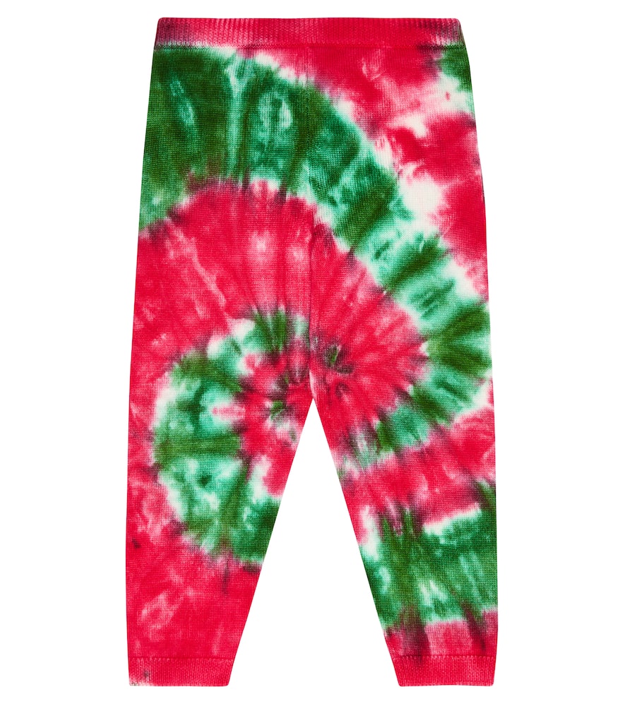 Alanui Kids California Dreamin' tie-dye virgin wool pants