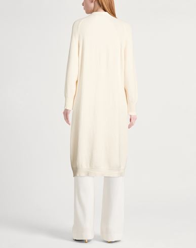 Woman Cardigan Ivory Size M/L Viscose, Polyester, Polyamide