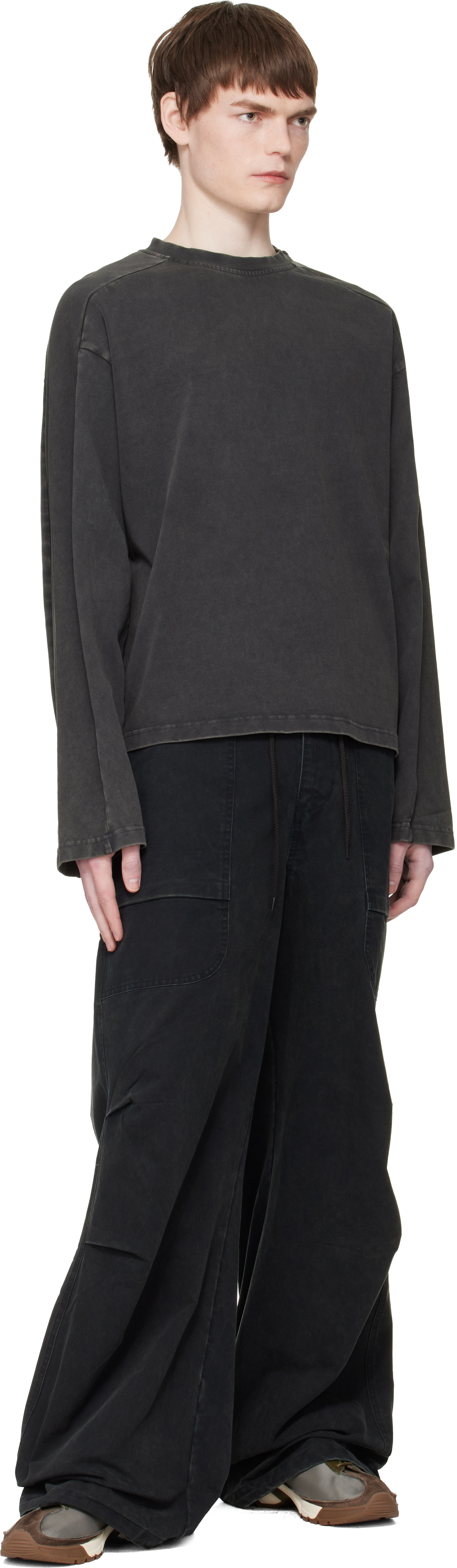 Black Barren Cargo Pants