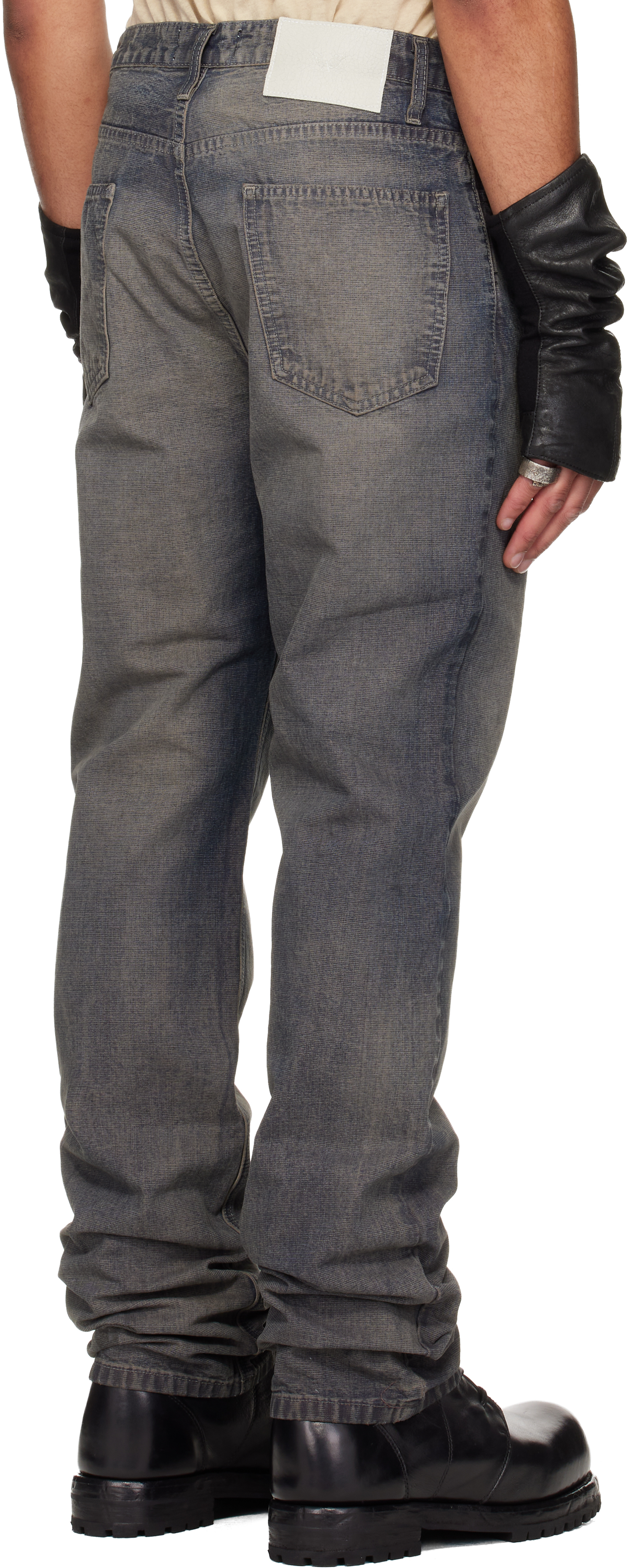 Navy Classic Straight Leg Jeans