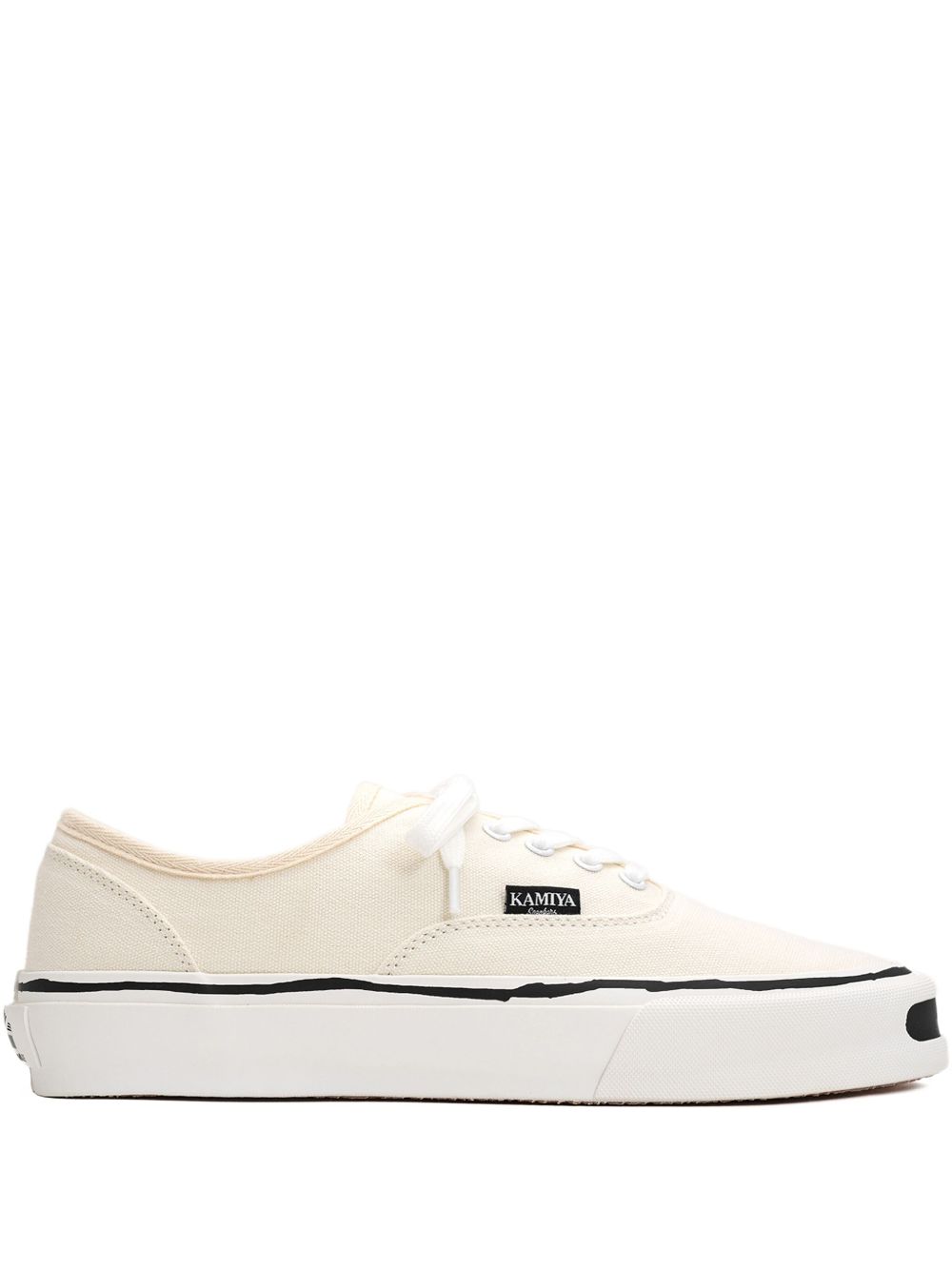 Herc canvas low-top sneakers - White
