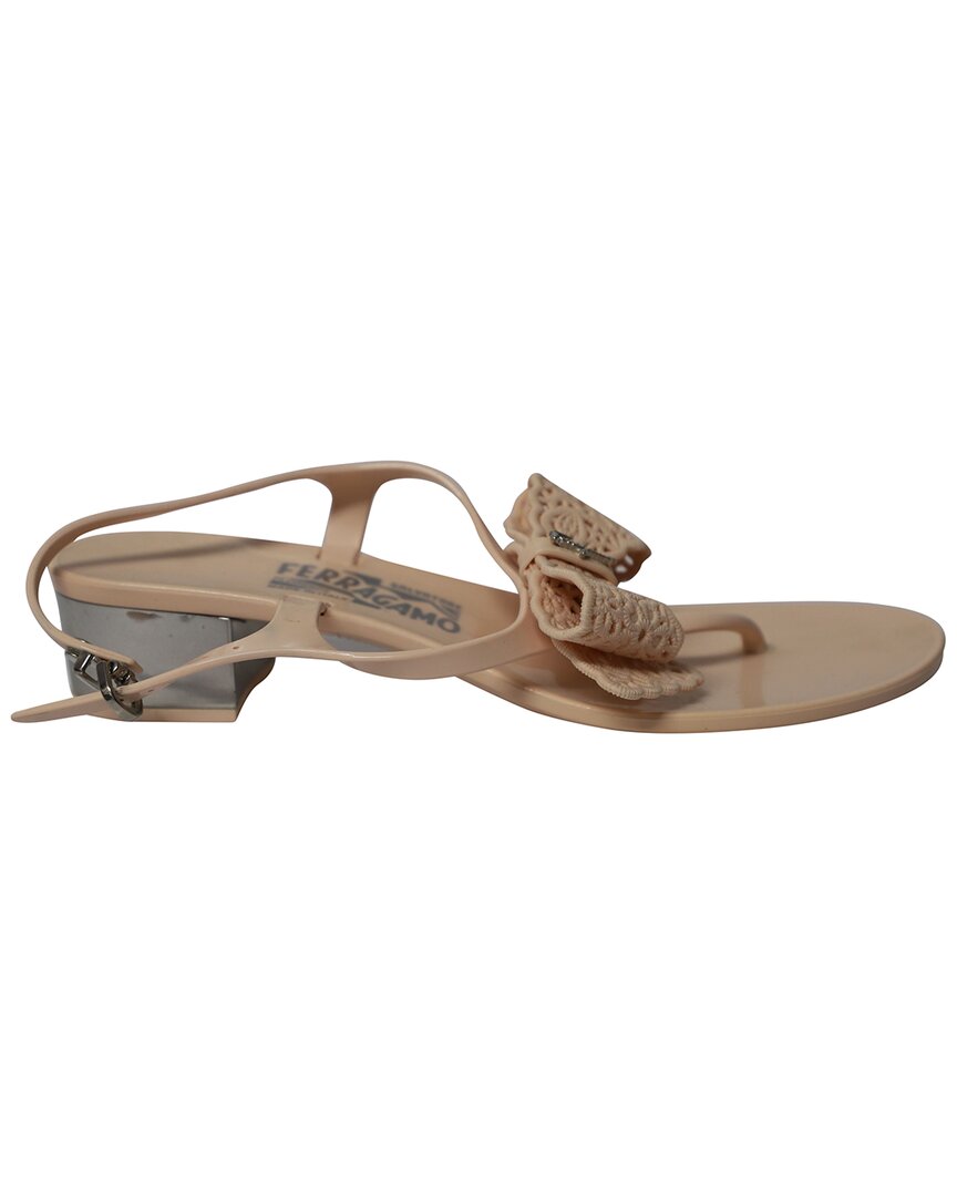 Women's Rubber Perala Ribbon Thong Sandal (Authentic Pre-Loved)
