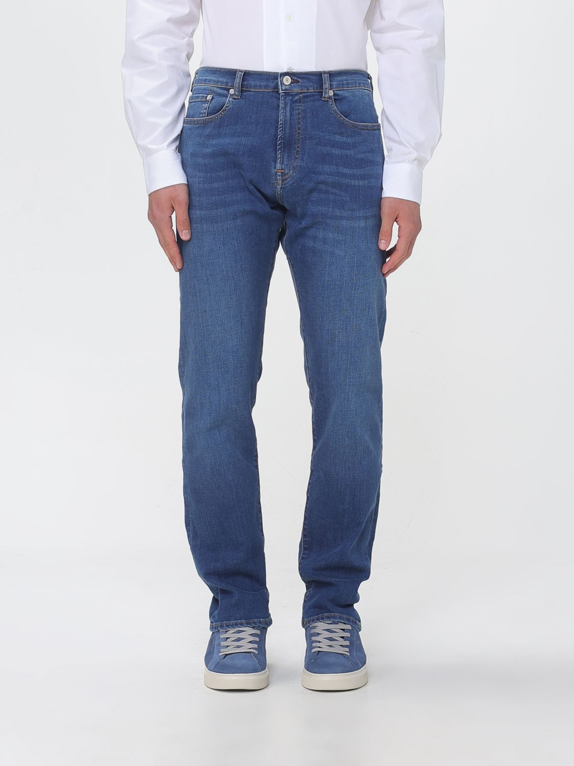 Jeans Men color Blue