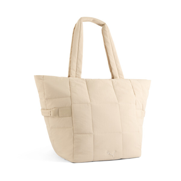PUMA Lush Tote Bag in Beige