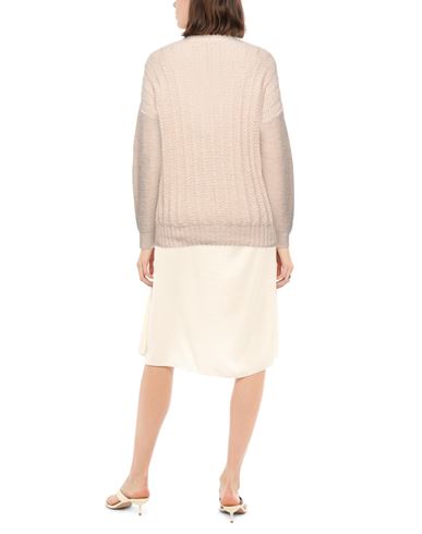 Peserico Woman Cardigan Beige Size 10 Alpaca wool, Polyamide, Virgin Wool
