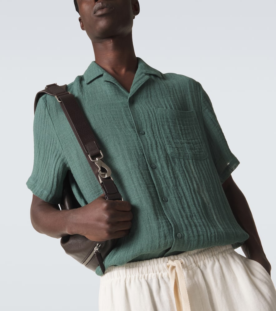 Botad linen bowling shirt