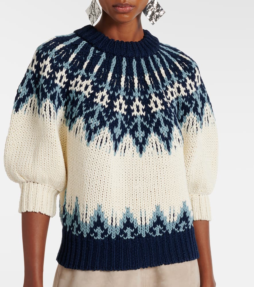 Cotton sweater