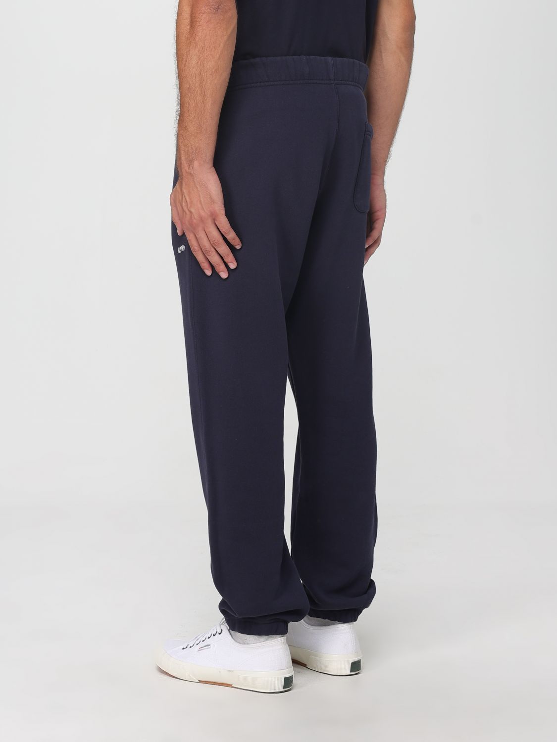 Pants Men color Blue