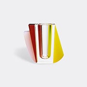 'raleigh' Vase, Orange And Yellow
