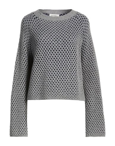 Woman Sweater Grey Size M Wool, Viscose, Nylon, Cashmere