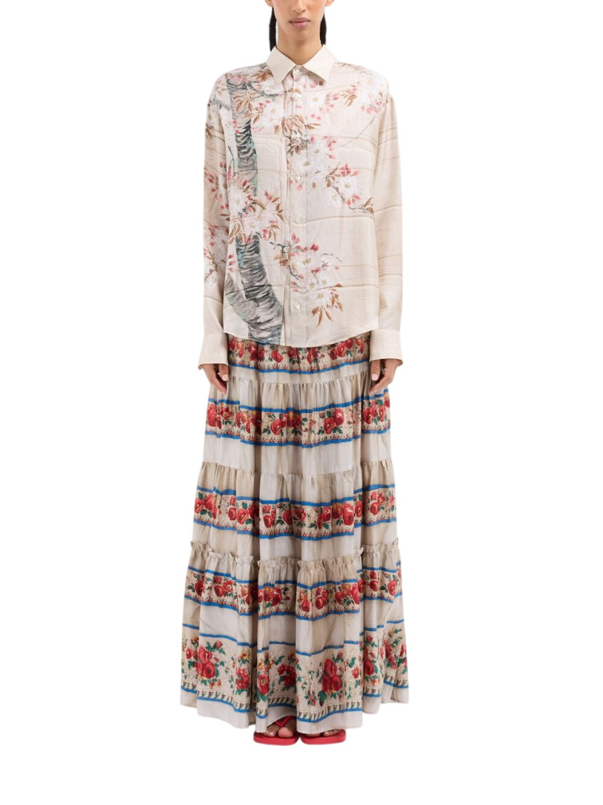 Printed Silk Shirt