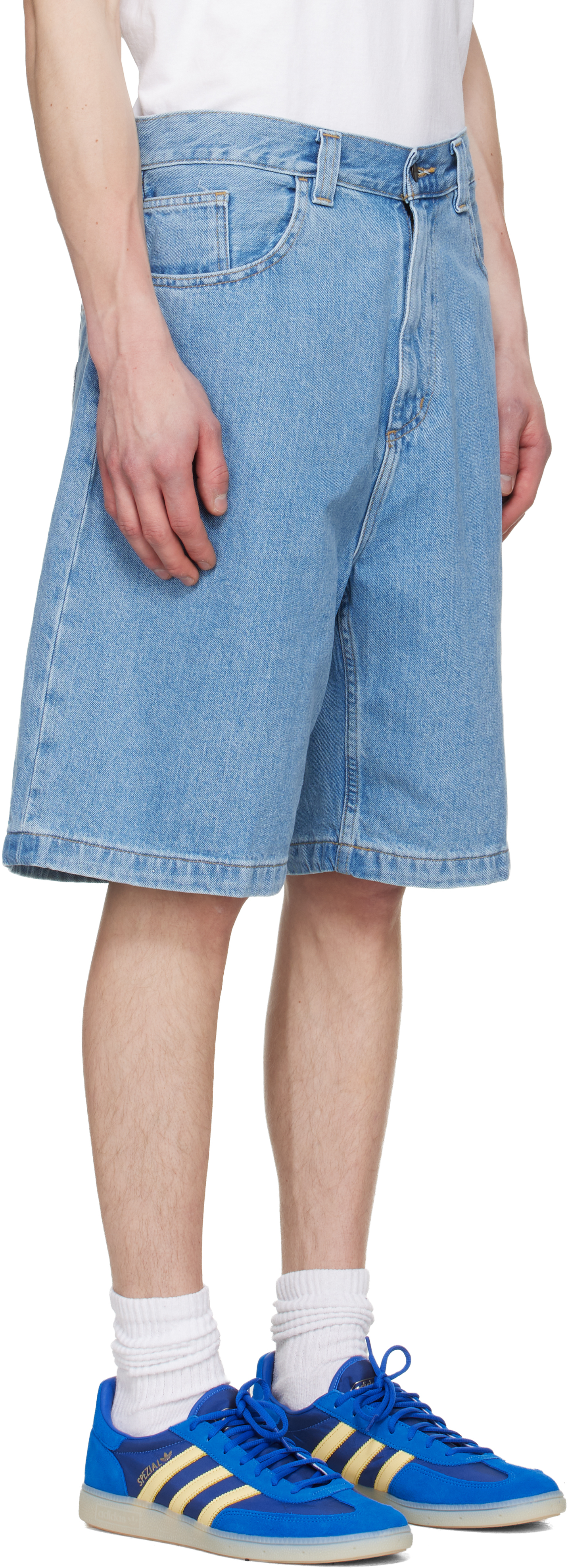 Blue Brandon Denim Shorts