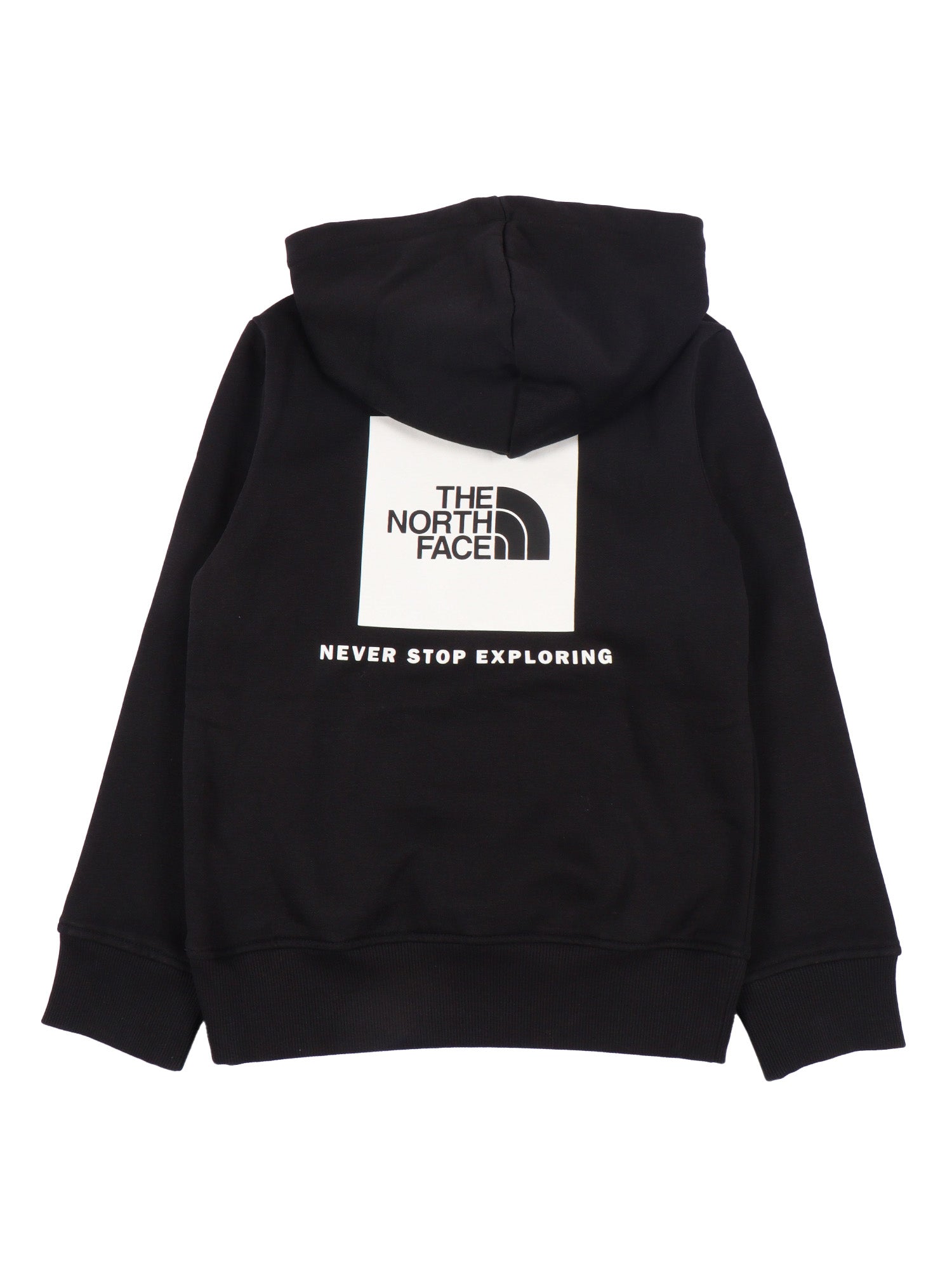 The North Face Kids Teen Box Nse reguliere hoodie Tnf zwart