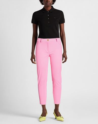 6 Essentials Woman Pants Pink Size 12 Polyester, Elastane