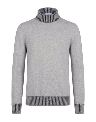Man Turtleneck Light grey Size 40 Virgin Wool