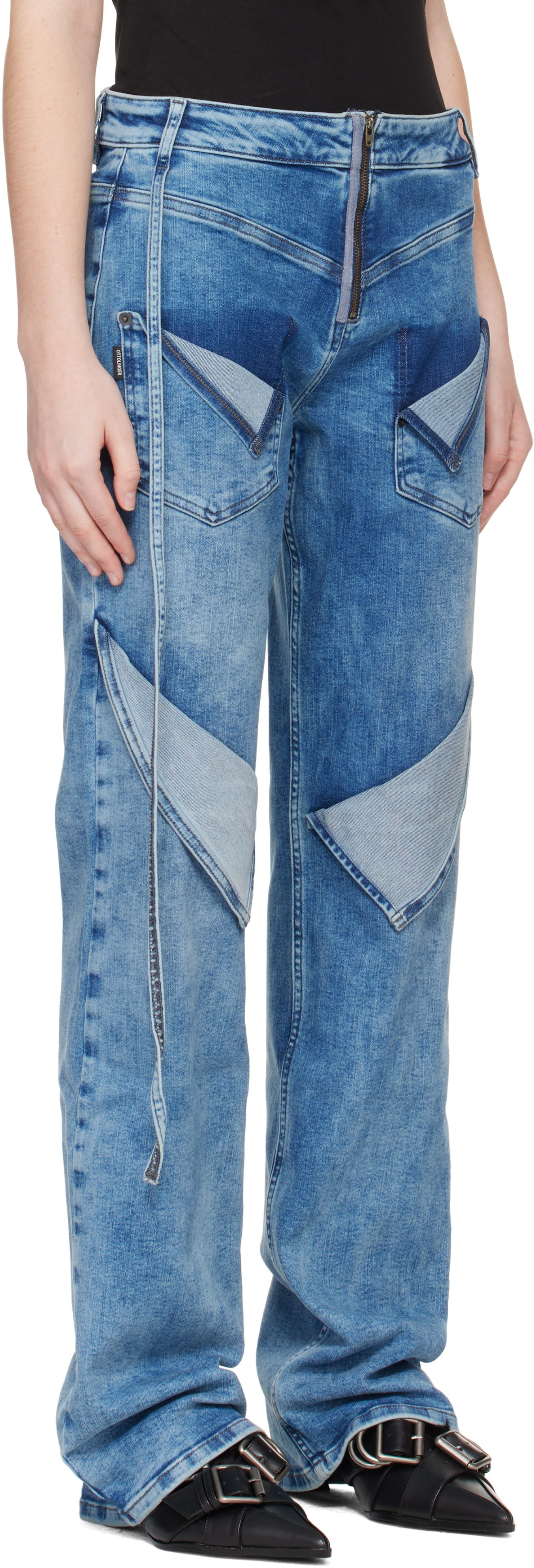Blue Loose Fit Jeans