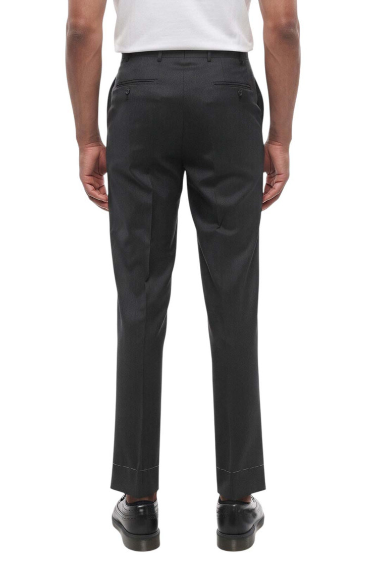 Dark Grey Tailored Pants