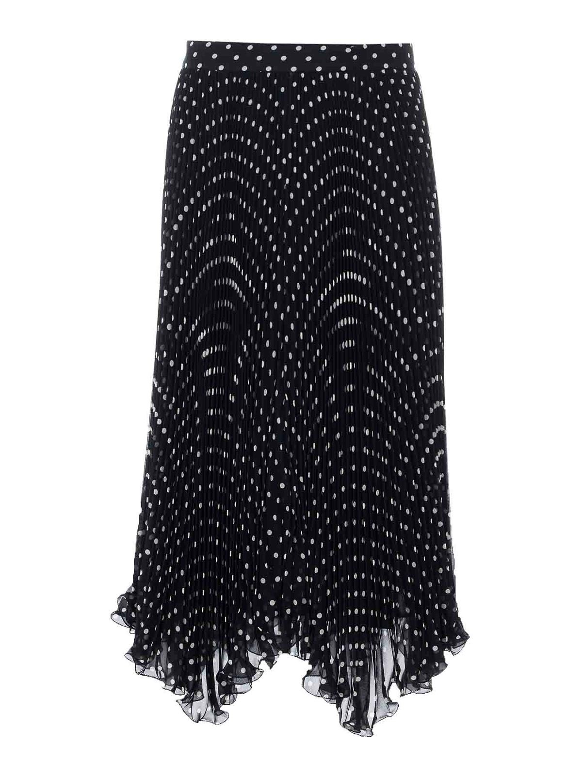 Valentino Black And White Skirt