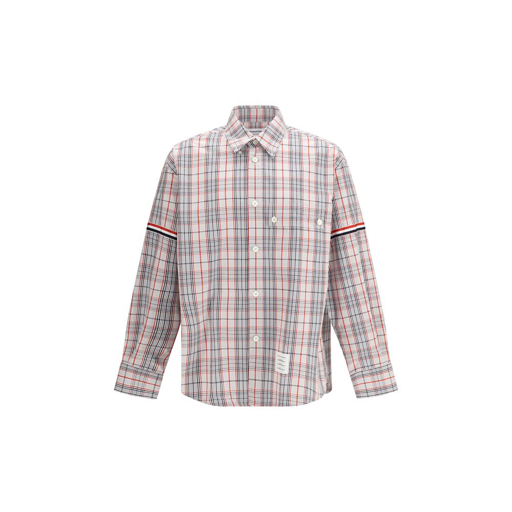Tartan Check with Signature Armband Shirt — Multicolor