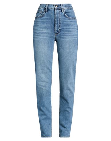 Woman Jeans Blue Size 27 Cotton, Recycled polyester, Lycra T400 EcoMade fiber, Recycled cotton