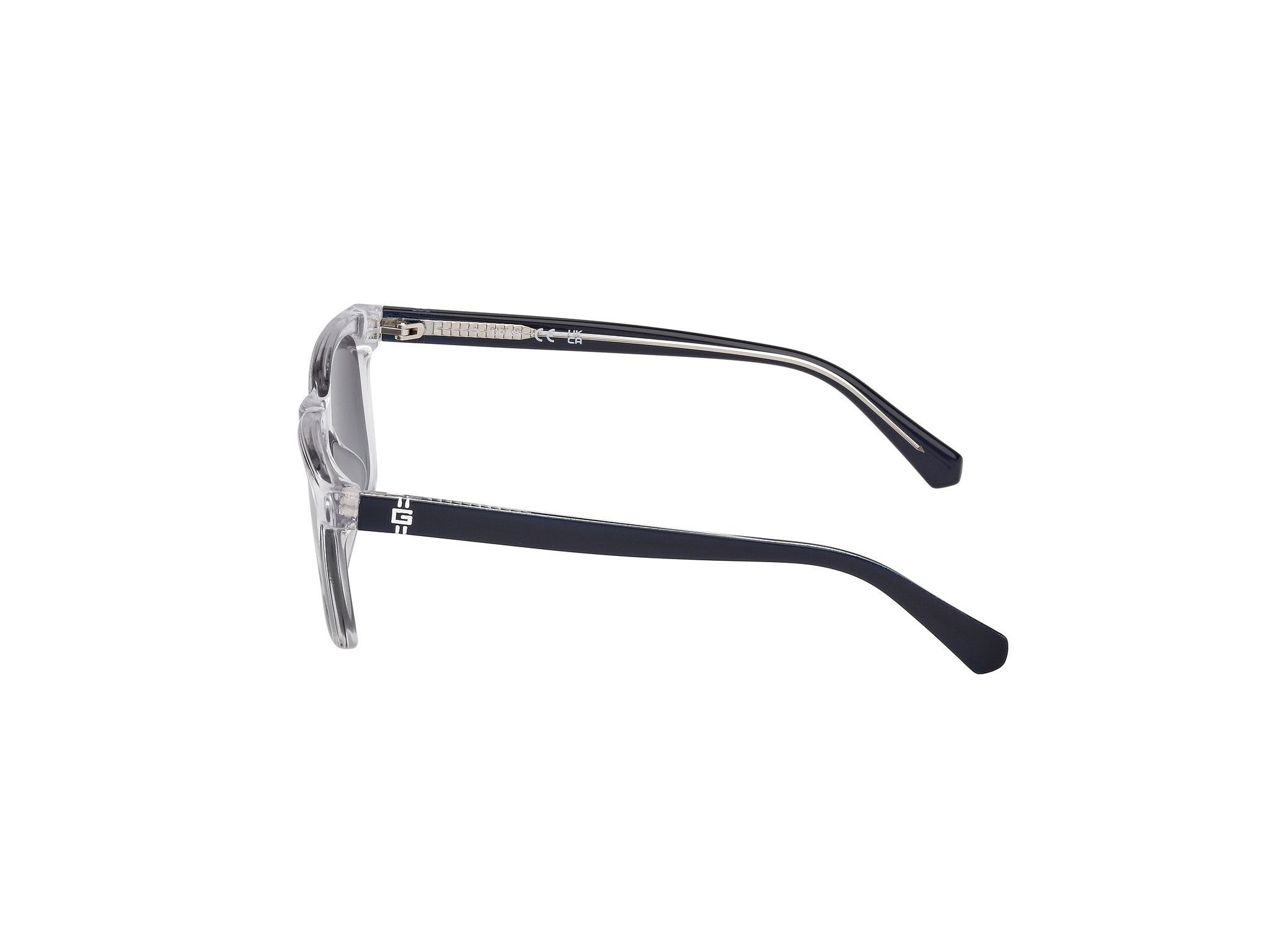 Guess Unisex Guess GU00227 26B Gafas de sol Inyectado Transparente Fumar Cuadrada Norma