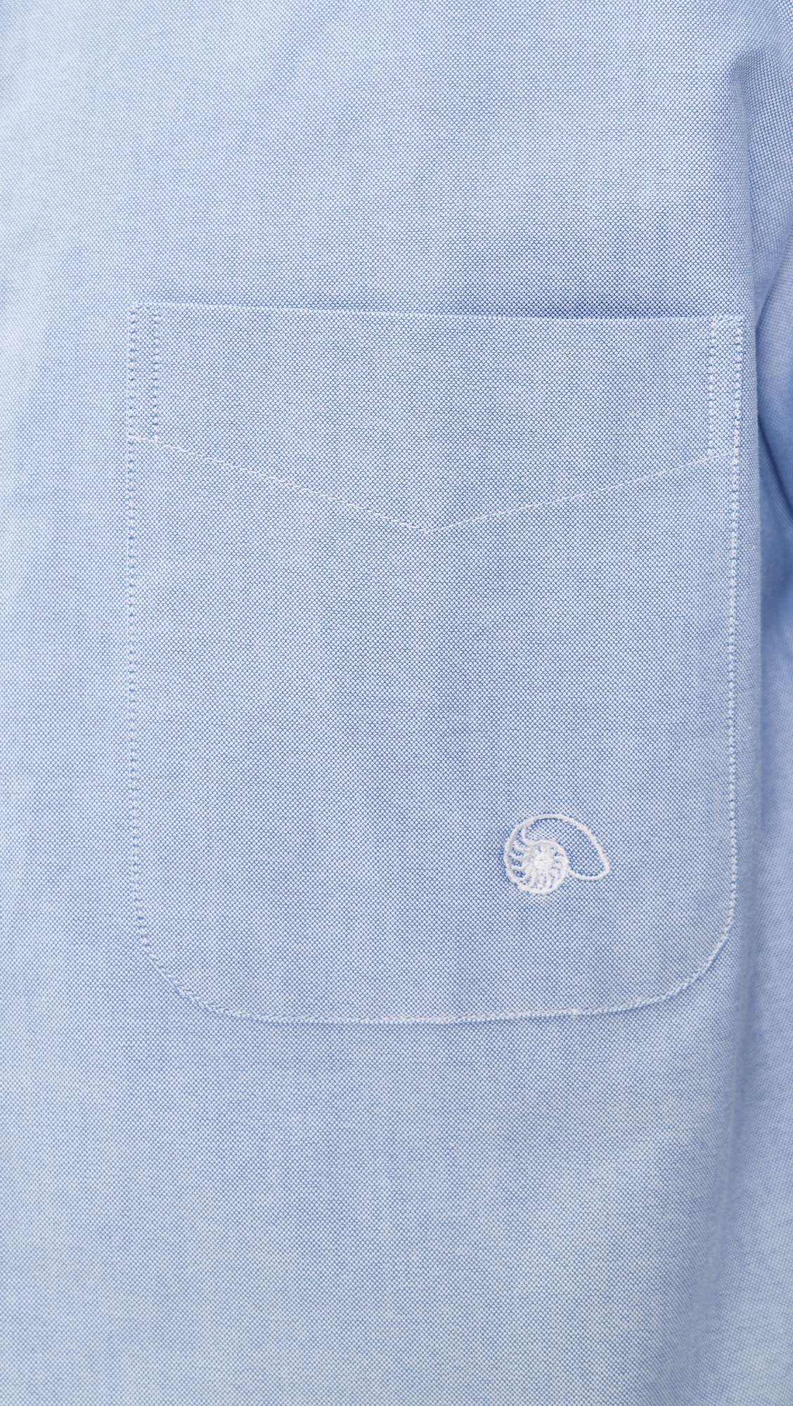 Logo Oxford Shirt Blue