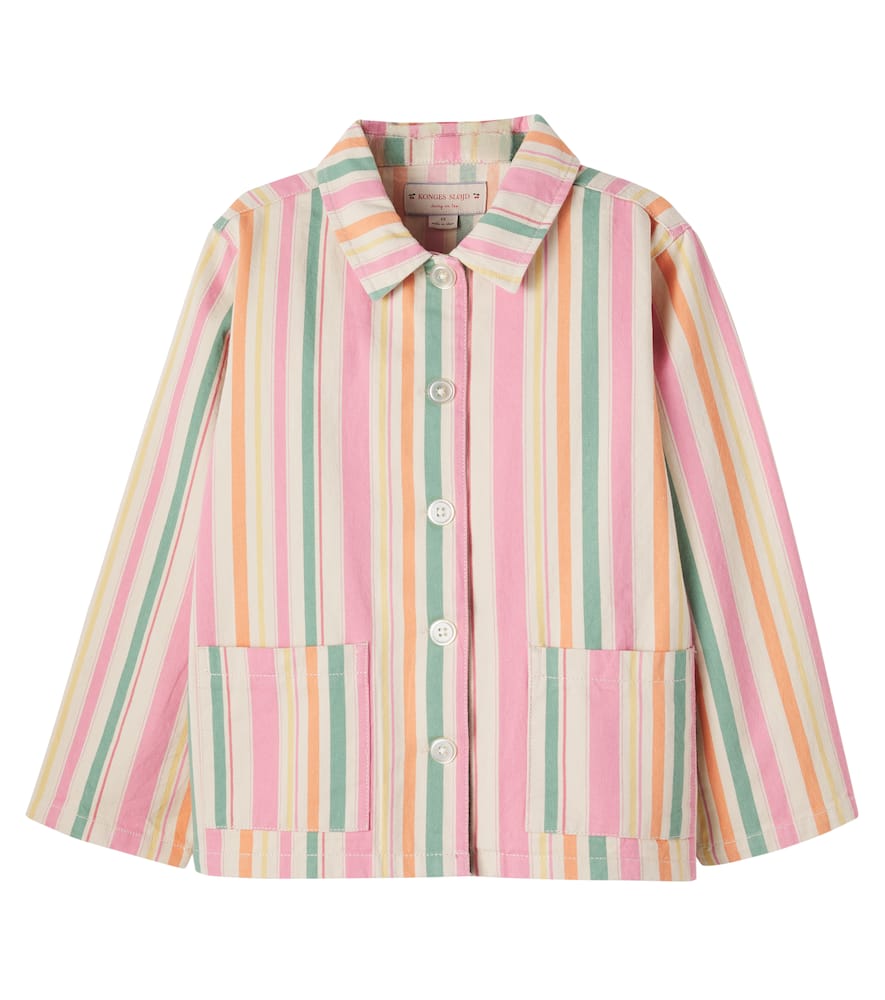 Konges Sløjd Frankie striped cotton twill jacket