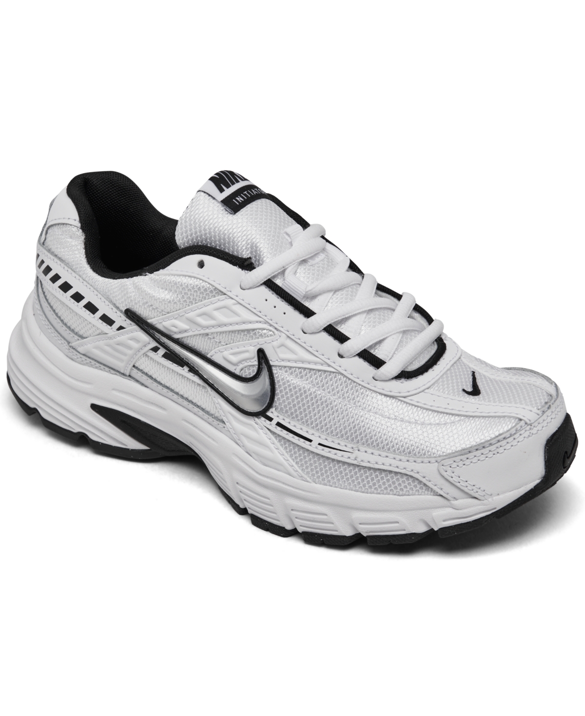 Women's Initiator Running Sneakers from Finish Line - White/Silver