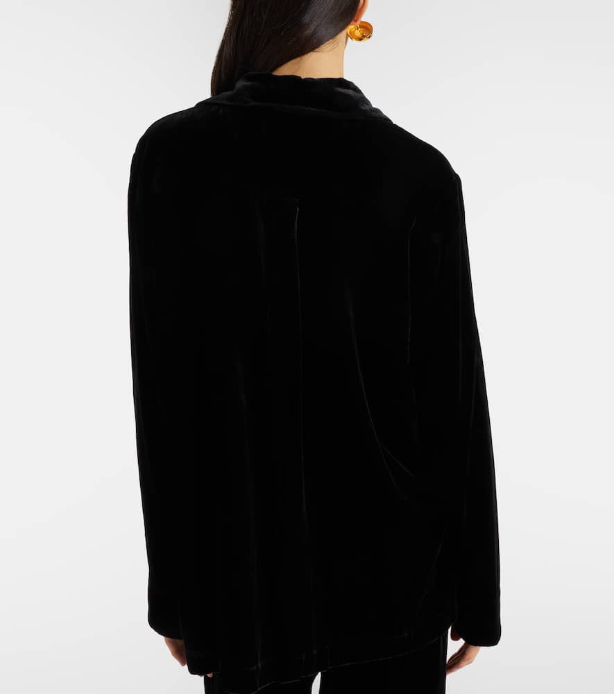 Calabasas velvet shirt