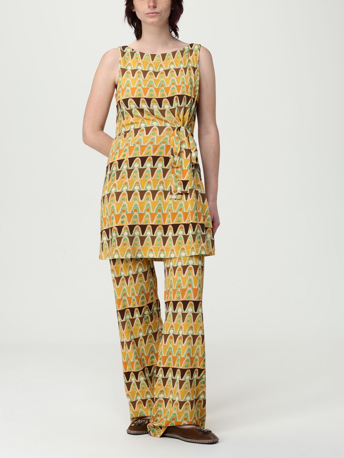 Top MALIPARMI Woman color Yellow