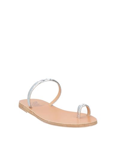Woman Thong sandal Silver