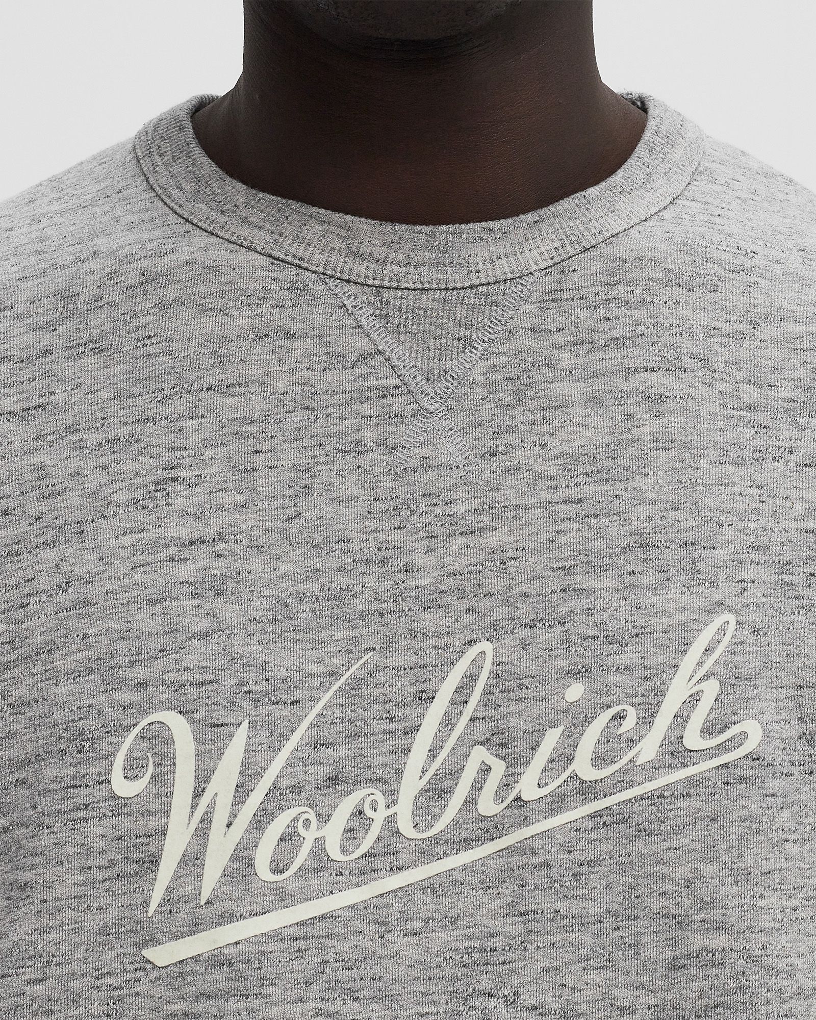 MOULINE CREWNECK grey male Sweatshirts now available at BSTN