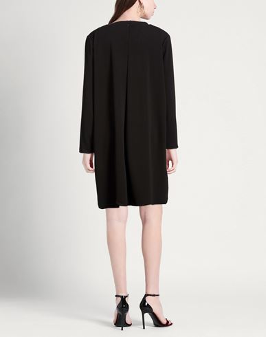 Woman Mini dress Black Size 10 Polyester, Elastane