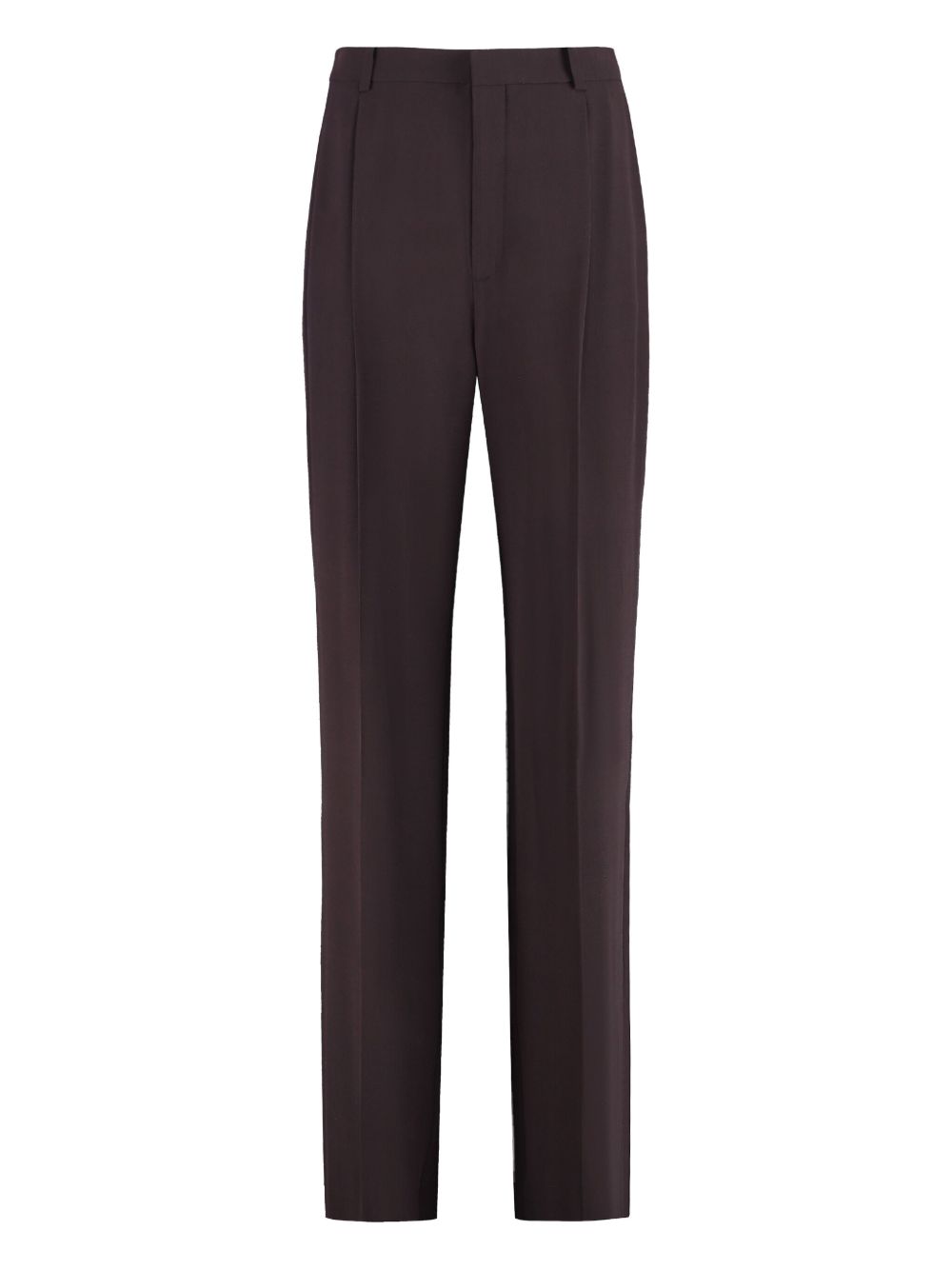 Saint Laurent silk trousers - Brown