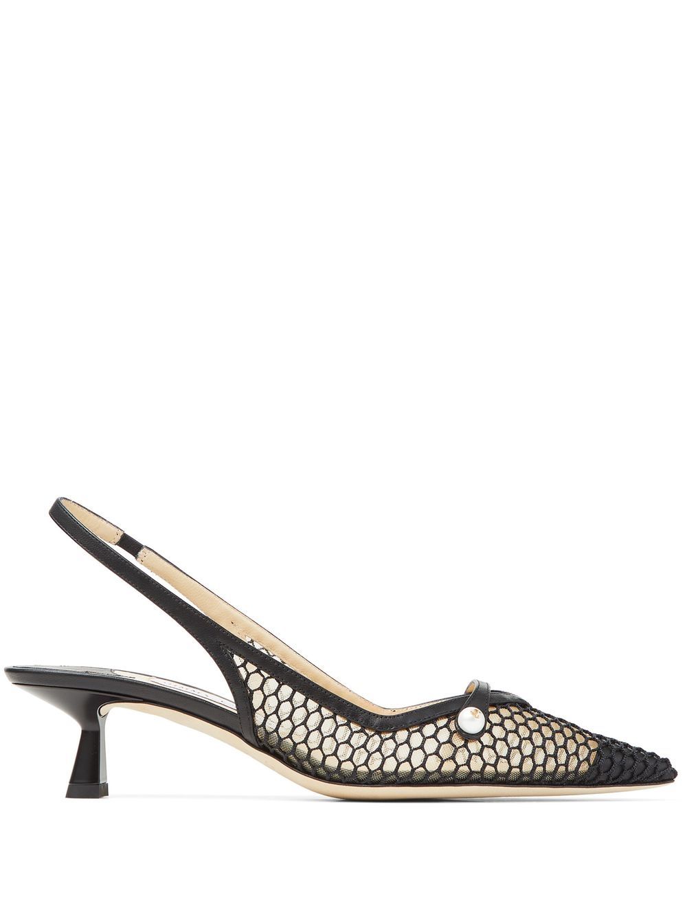Amita 45mm slingback pumps